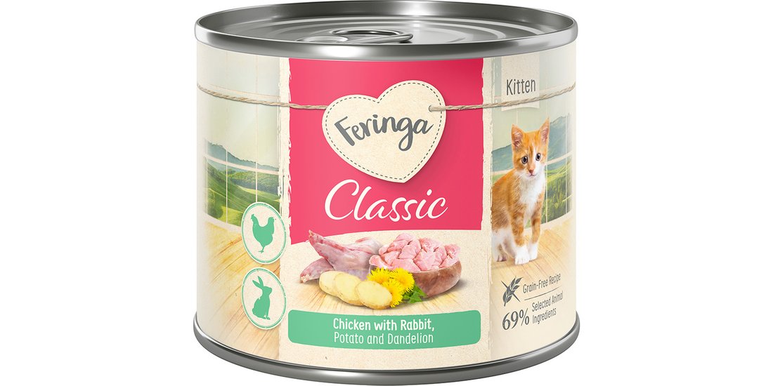 Feringa Classic Meat Menù Kitten 24 x 200 g – …