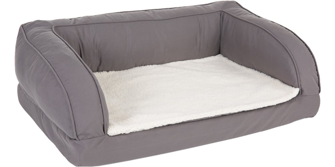 Divano ortopedico per cani grigio – S: L 75 x…