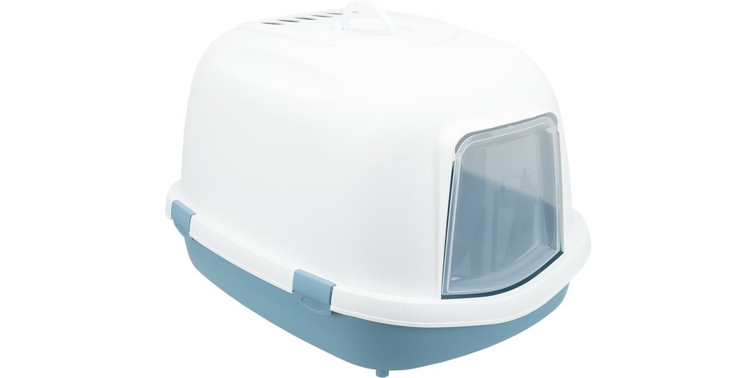 Toilette per gatti Trixie Primo XXL – blu/bianco…