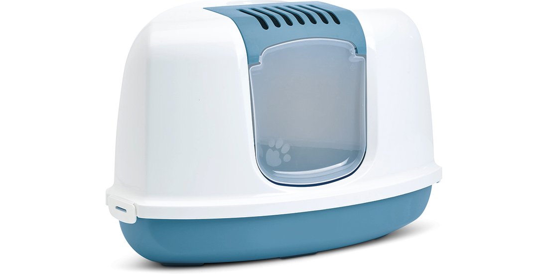 Toilette Savic Nestor Corner – blu/bianco