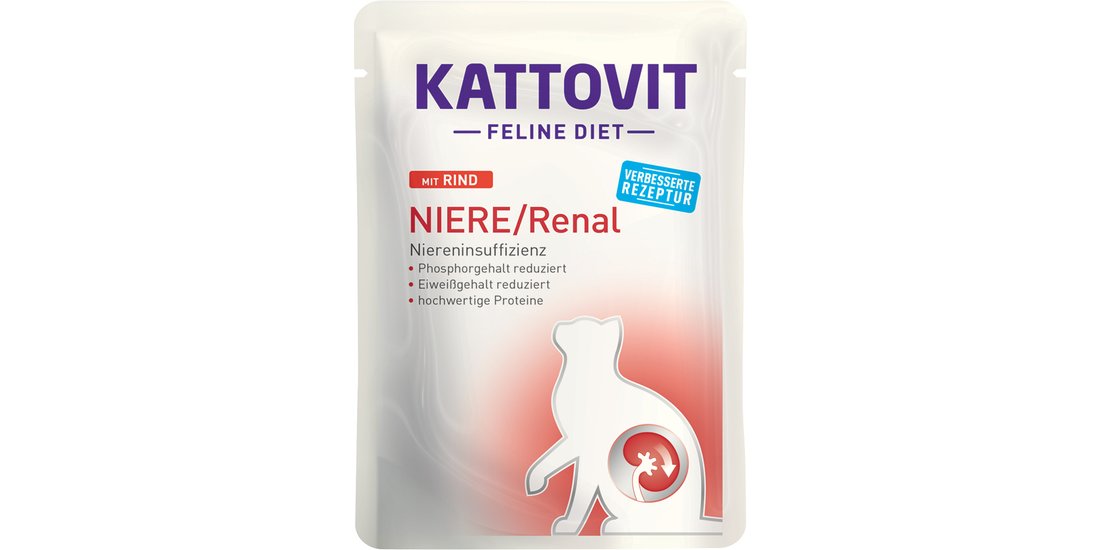 Kattovit Renal in busta 6 x 85 g Alimento umido…