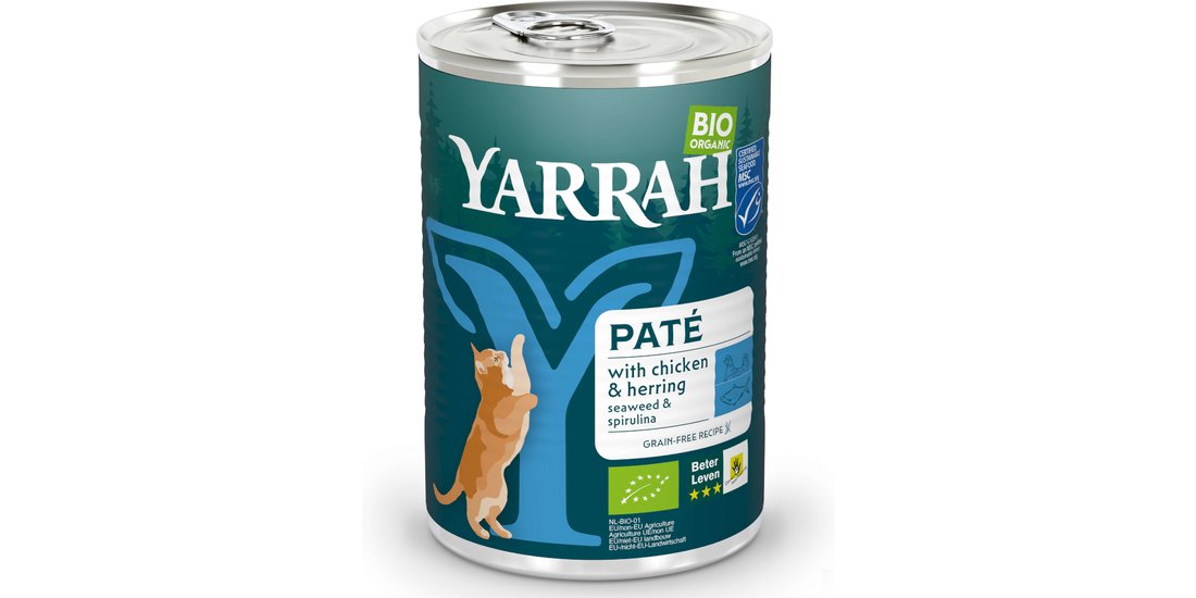 Yarrah Bio Paté 12 x 400 g umido gatto – Pollo…