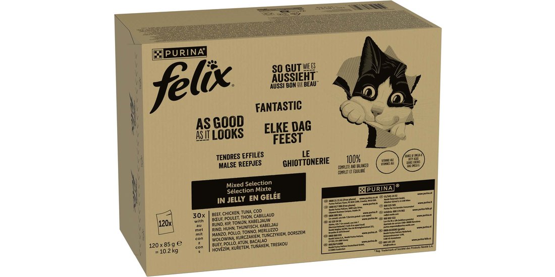 Multipack Felix Le Ghiottonerie 120 x 85 g – …