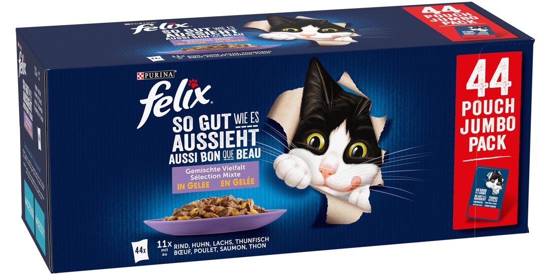 Felix Le Ghiottonerie in Gelatina 88 x 85 g umido…