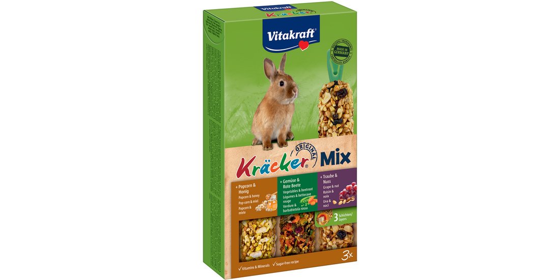 Vitakraft cracker Conigli nani – Trio Mix – 1…