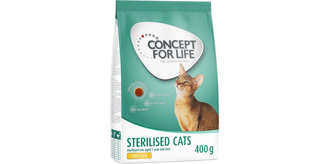 Concept for Life Sterilised Cats Pollo – 400 …