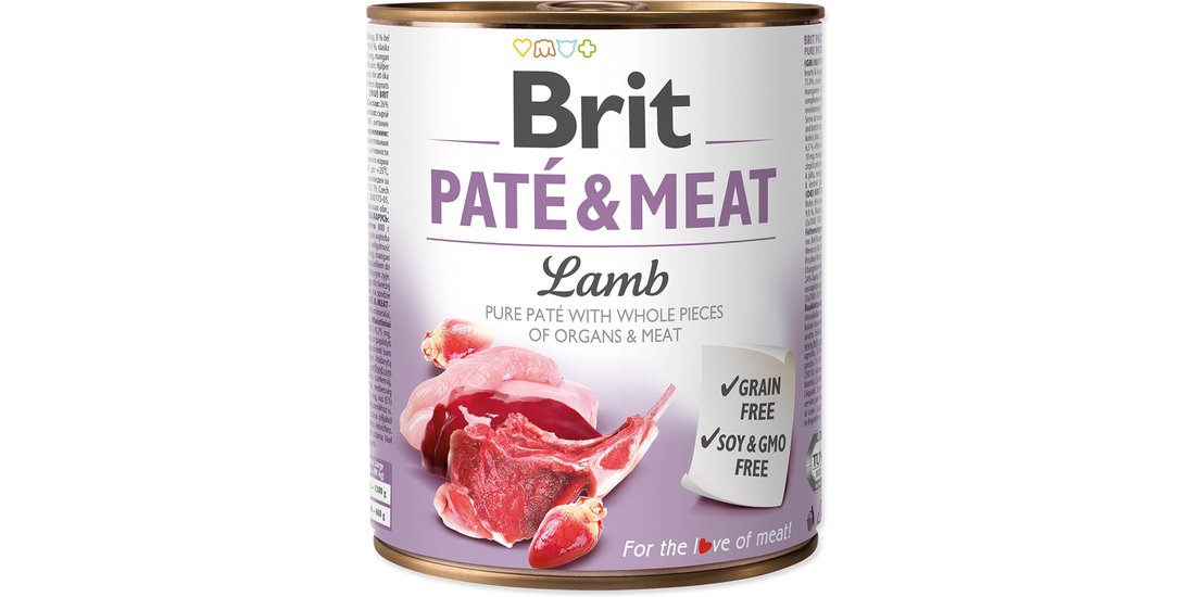 Brit Paté & Meat Adult 12 x 800 g Alimento umido…