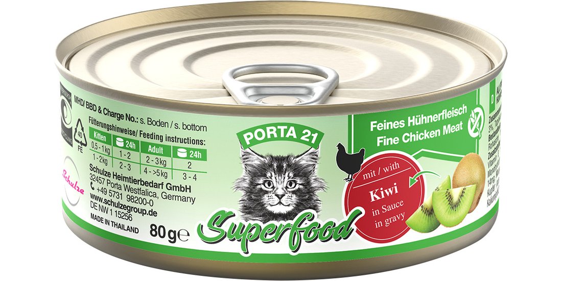 Porta 21 Superfood 24 x 80 g Alimento umido per…