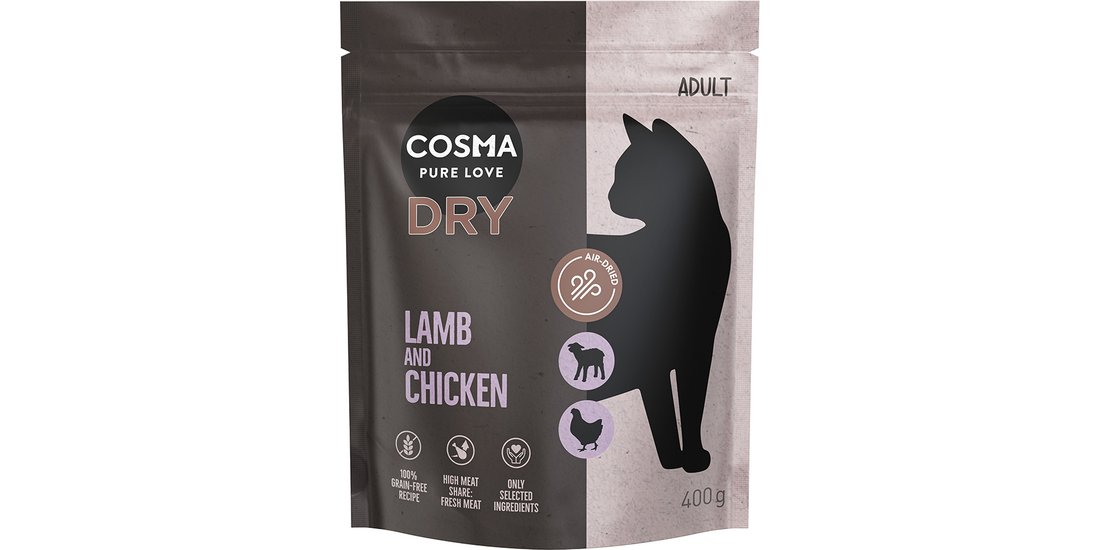 Cosma Air-Dried Agnello & Pollo Crocchette per…