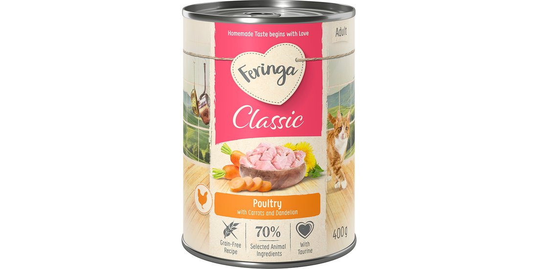 Feringa Classic Meat Menù 24 x 400 g – Pollame…