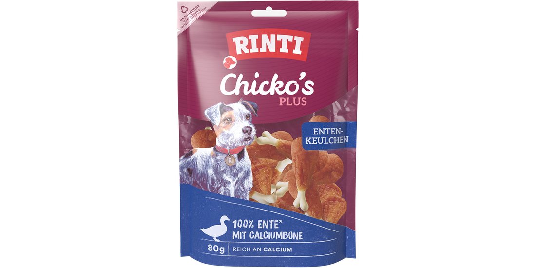 RINTI Chicko Plus Coscetti d’anatra Snack per…
