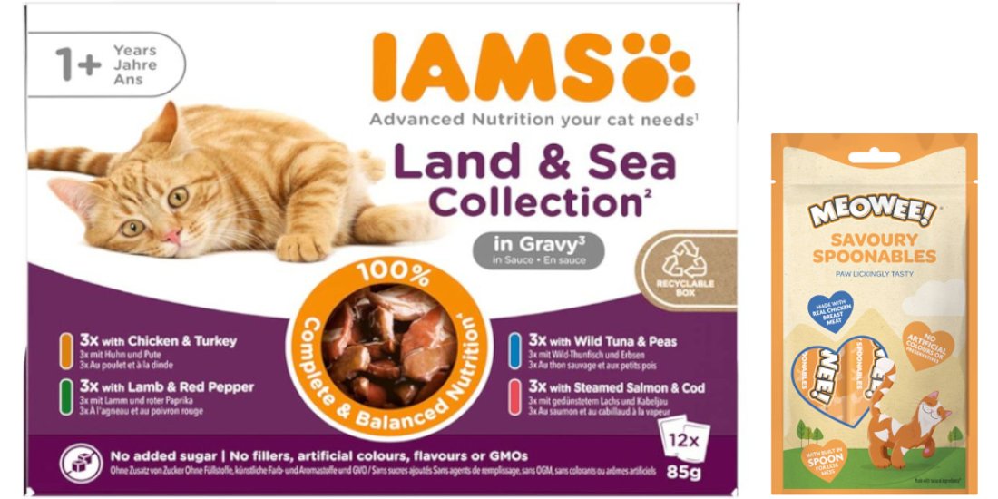 12 x 85 g IAMS Advanced Nutrition + 8 x 14 g …