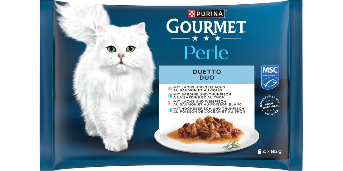 Gourmet Perle Pacco misto 4 x 85 g – Duetto di…
