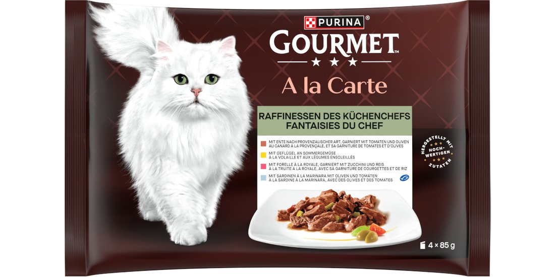Gourmet A La Carte Pacco misto 4 x 85 g – Fantasie…