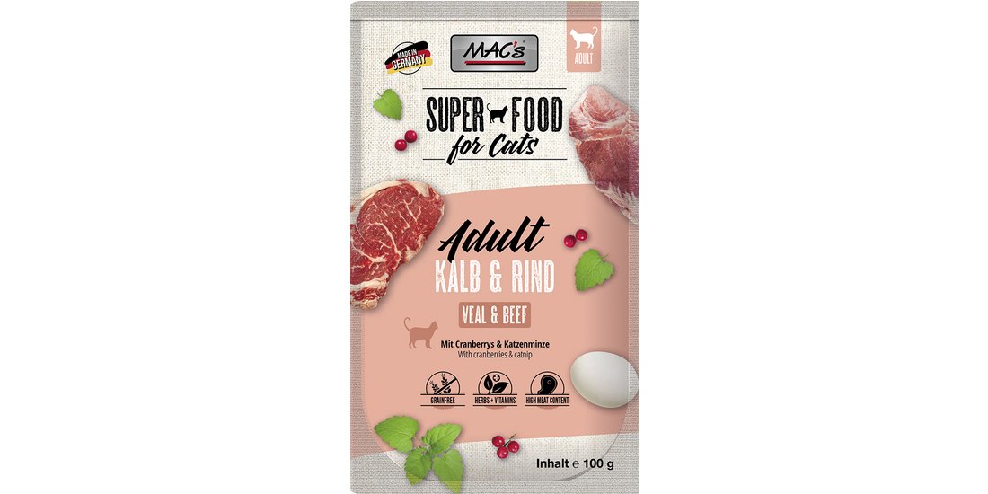 MAC’s Cat in busta 12 x 100 g Pacco misto umido…