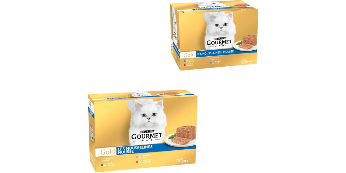 96 x 85 g Gourmet Gold + 24 x 85 g Gourmet Gold…