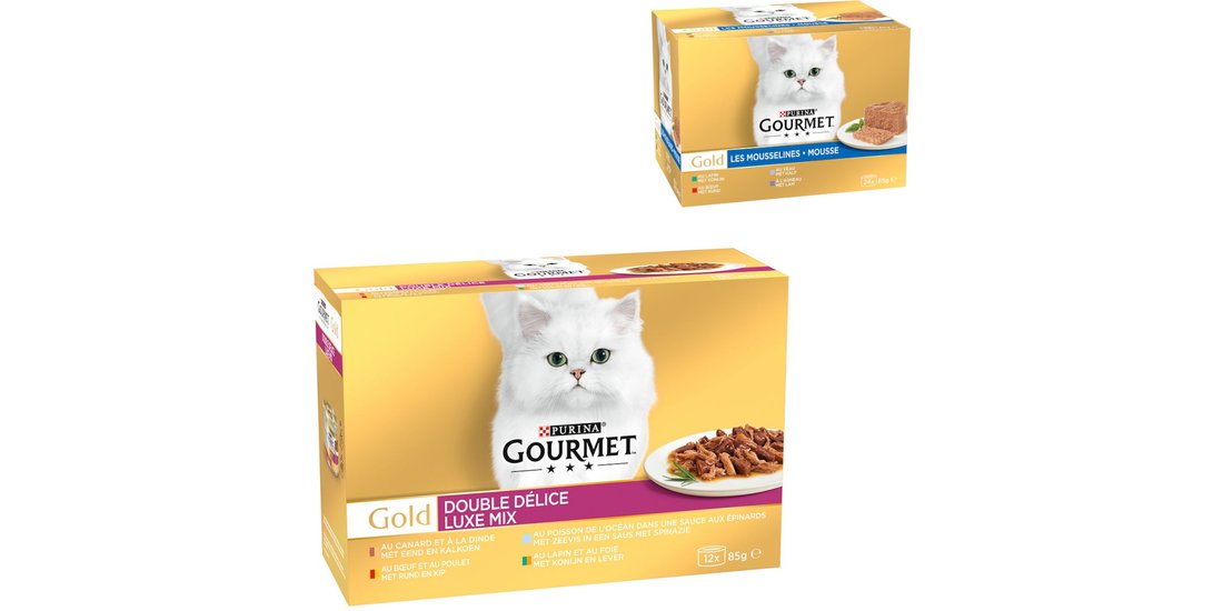 96 x 85 g Gourmet Gold + 24 x 85 g Gourmet Gold…