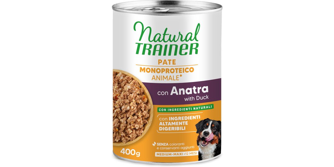 Natural Trainer Pate Monoproteico Medium & Maxi…