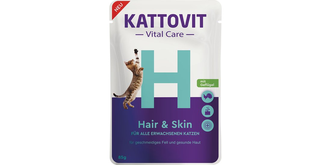 Kattovit Vital Care Hair & Skin Buste con Pollame…