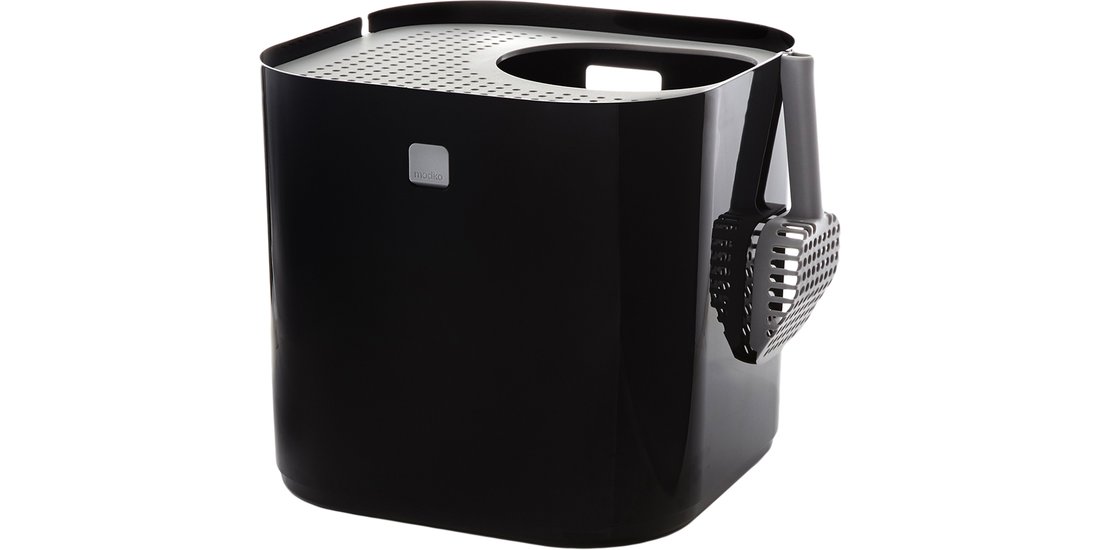 Toilette per gatti Modkat – nero