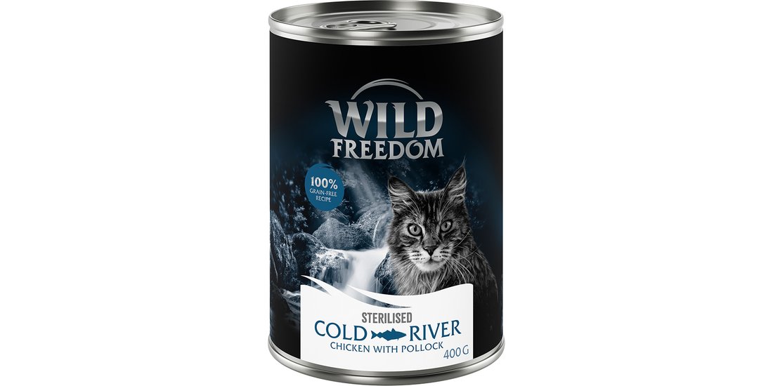 Wild Freedom Adult Sterilised 12 x 400 g – senza…