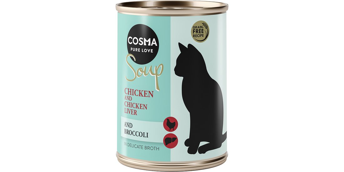 Cosma Soup 12 x 100 g umido gatto – Filetto di…