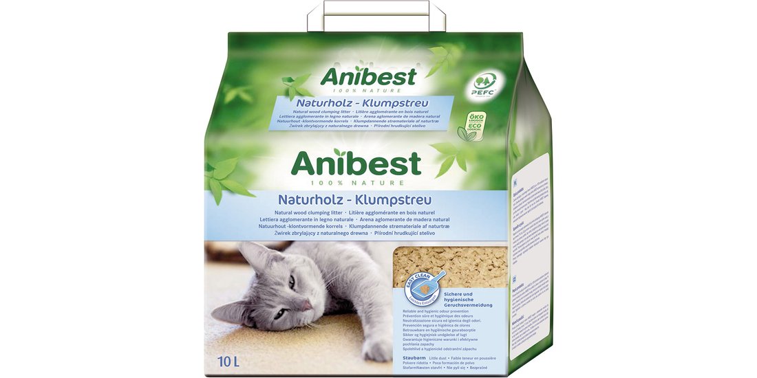 Lettiera Anibest Legno naturale – Set %: 2 x …