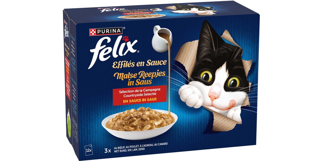 Felix Le Ghiottonerie in Salsa 12 x 85 g – Varietà…