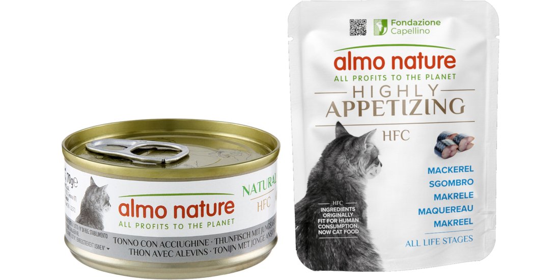 24 x 70 g Almo Nature HFC Natural Alimento umido…