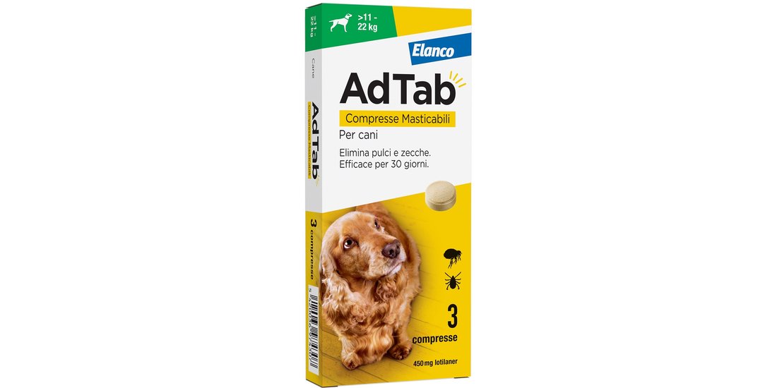 Elanco AdTab compresse masticabili per cani 11…