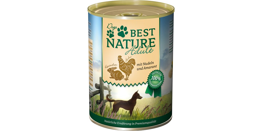 Best Nature Dog Adult 6 x 400 g Umido per cani…