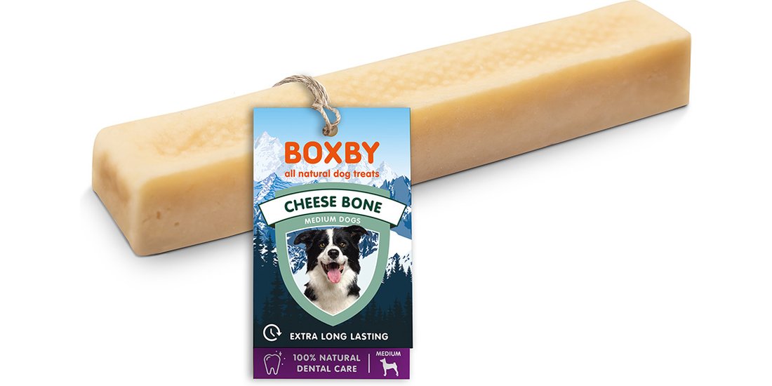Boxby Cheese Bone Snack per cane – cani medi (…
