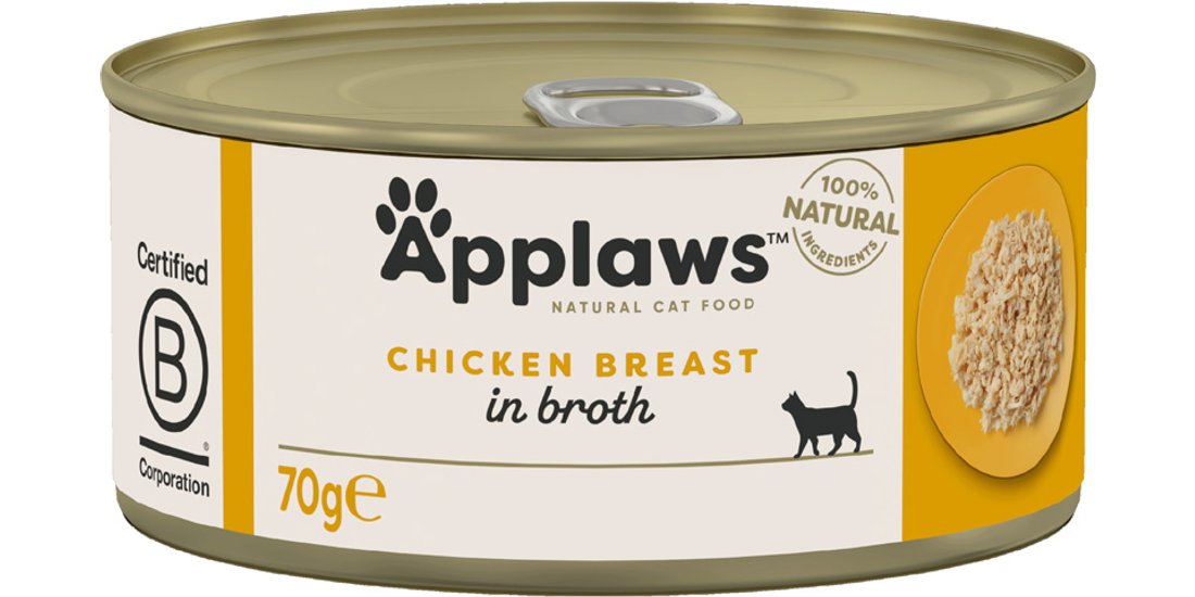 Applaws in Brodo 6 x 70 g – Petto di Pollo