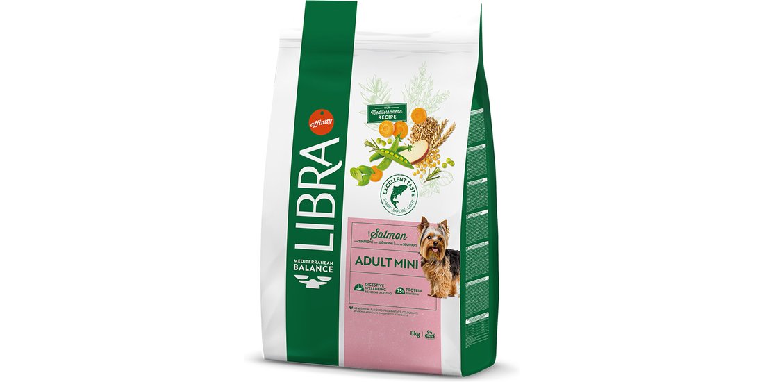 Libra Dog Mini con Salmone Crocchette per cane…