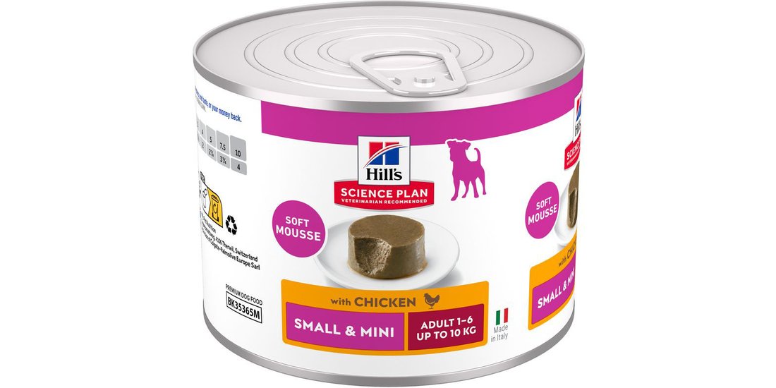 Hill’s Science Plan Adult Small & Mini Mousse…
