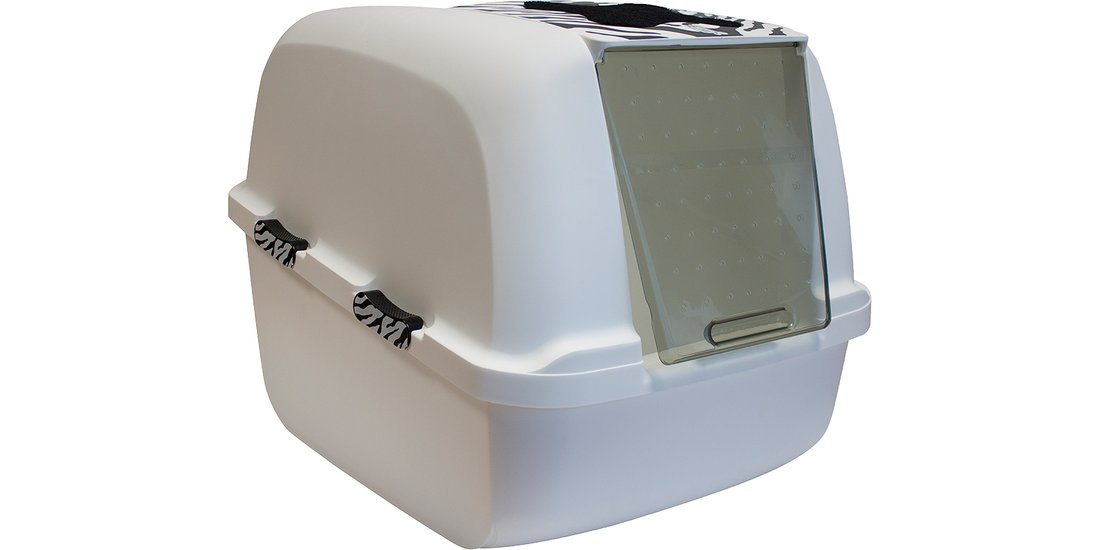 Toilette Catit Jumbo White Tiger – motivo tigrato…