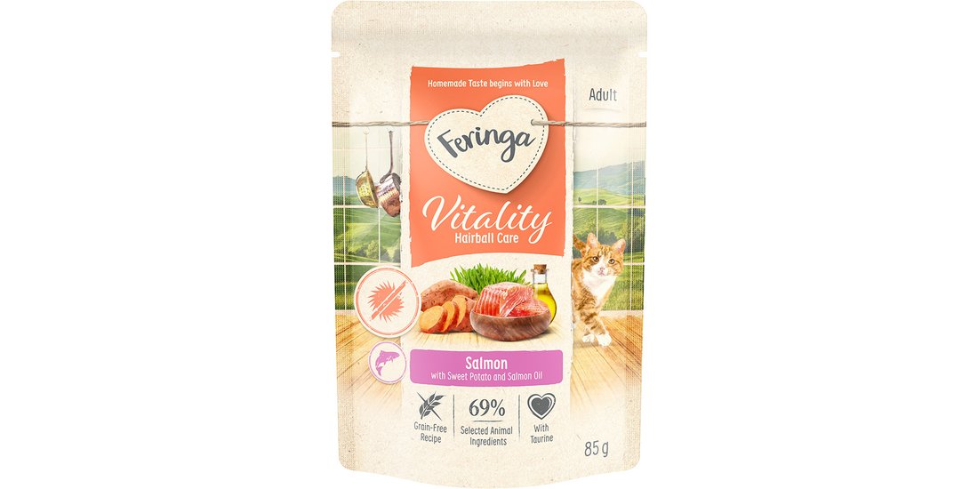 Feringa Vitality Hairball Care Salmone – 12 x…