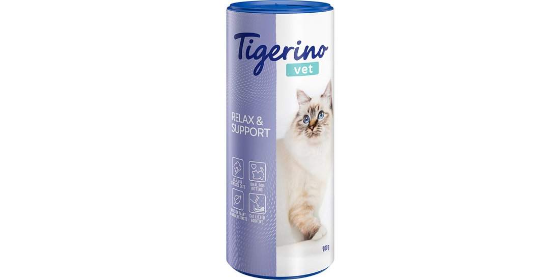 Tigerino Vet – Relax & Support Additivo per lettiere…