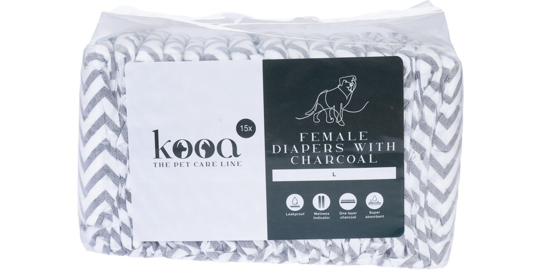 kooa pannolini con carbone vegetale per cani – …