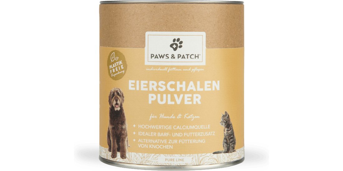 PAWS & PATCH Polvere di gusci d’uovo – 500 g
