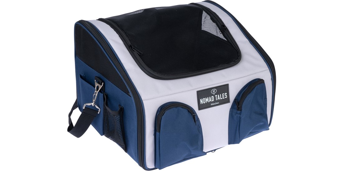 Seggiolino auto per cani Nomad Tales Spirit grigio…