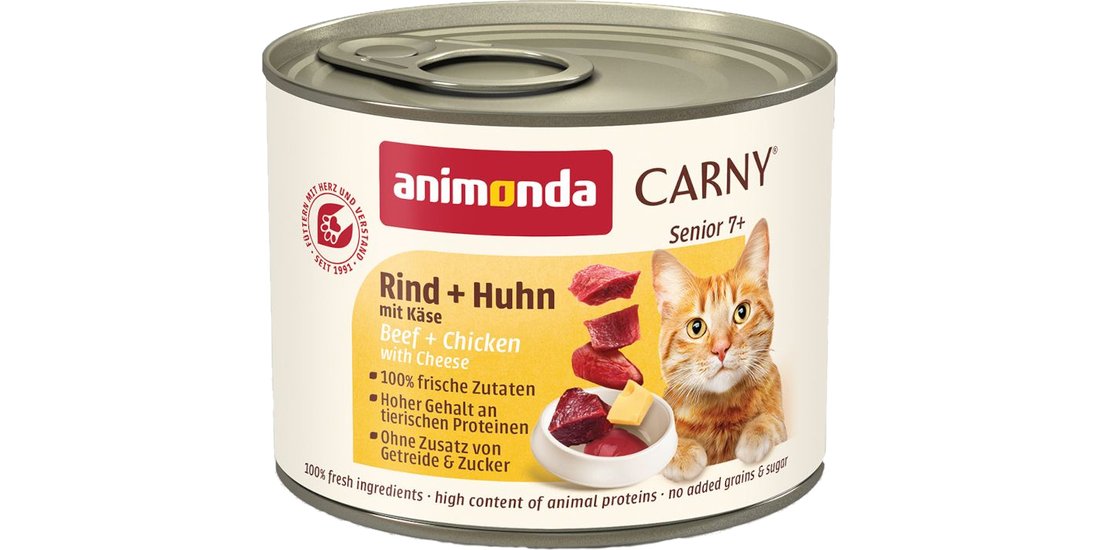 animonda Carny Senior 6 x 200 g – Manzo Pollo…