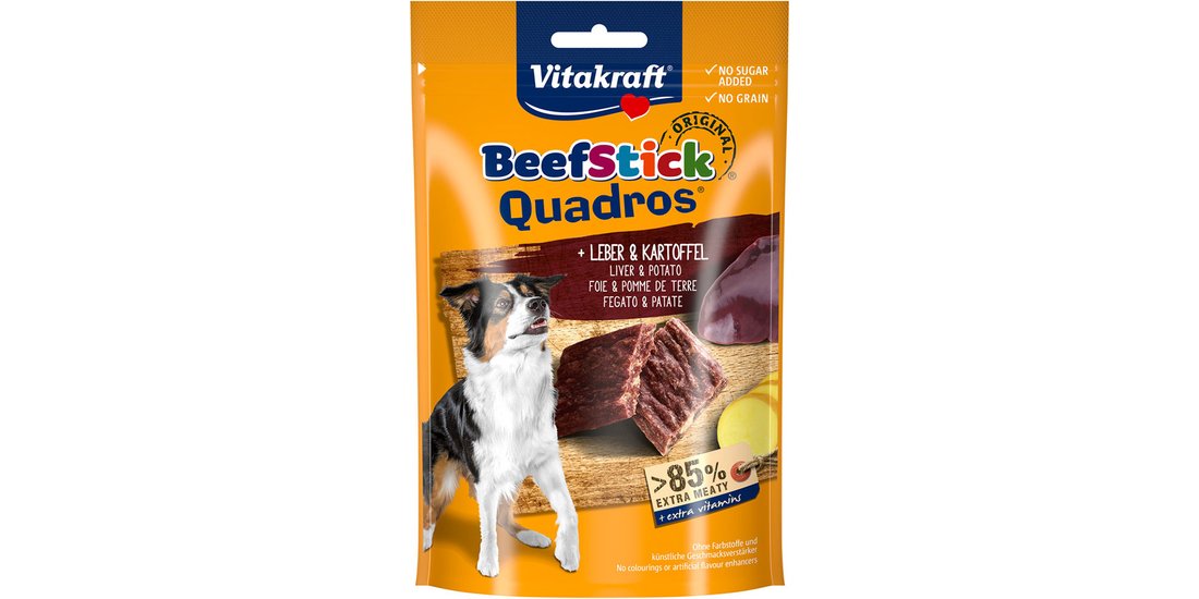 Multipack risparmio! Vitakraft Beef Stick Quadros…