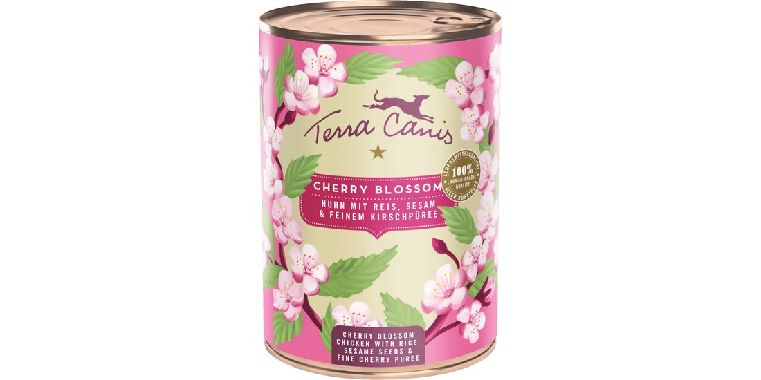 Terra Canis Menu Floralis 6 x 400 g – Fiori di…