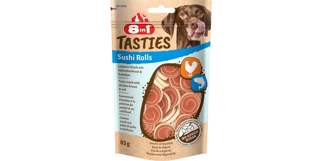 8in1 Tasties Sushi Rolls Pollo -Set%: 2 x 85 …