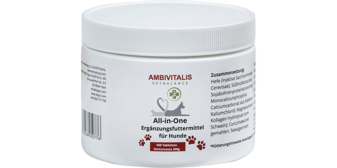 Ambivitalis All-In-One Compresse – 600 compresse…