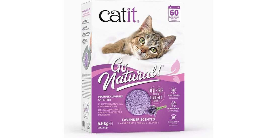 Lettiera Catit Go Natural al profumo di lavanda…