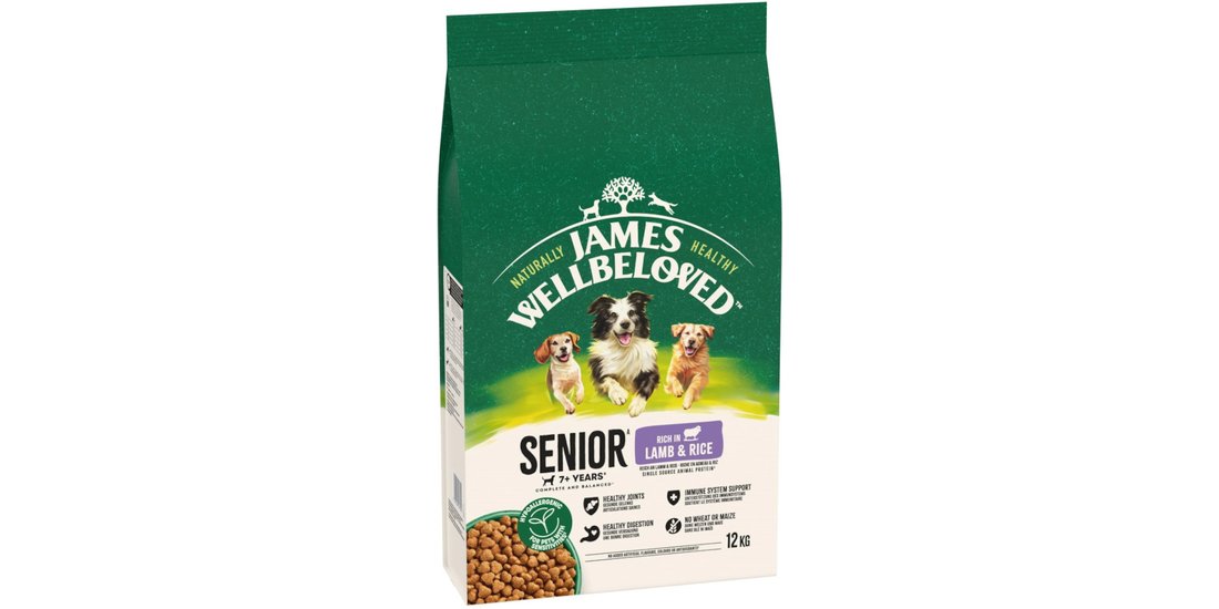 James Wellbeloved Senior Dog Hypoallergenic Agnello…