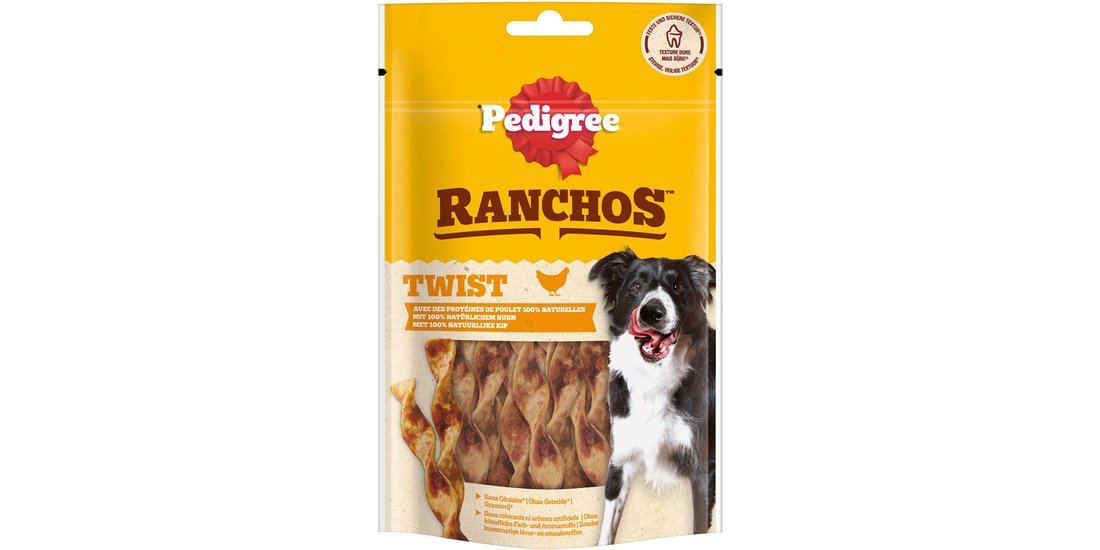 Pedigree Ranchos Twists Snack per cane – 60 g…
