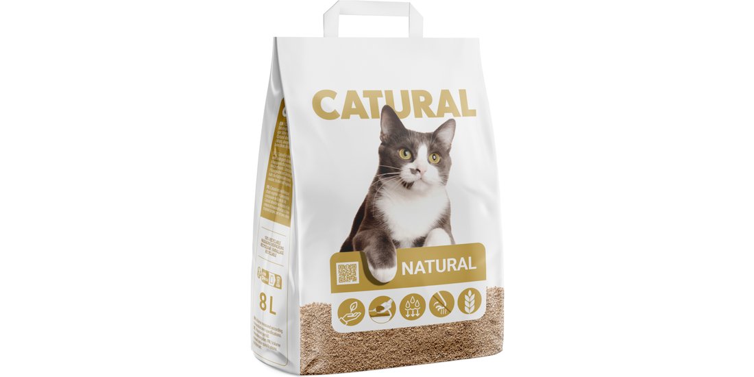 Catural Natural Lettiera per gatti – 8 L